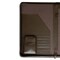 Dacasso Chocolate Brown Leather Deluxe Zip-Around Portfolio - Legal Size EI-3403 - alternate 4
